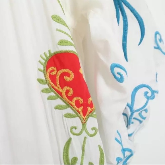 Embroidered Maternity Gown - Picture 11 of 16